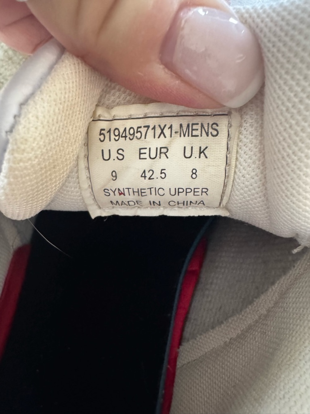 Levi's Jeffrey 501 Sneakers with Brown Accent - Picture 5 of 7